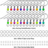 600Pcs Earring Hooks for Jewelry Making Stainless Steel French Earring Hooks Hypoallergenic Ear Wires Colorful Fish Hook Earrings with Earring Bac...