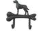Comfy Hour Antique and Vintage Animal Collection Cast Iron Dog On Bone Double Key Coat Hooks Clothes Rack Wall Hanger, Heavy Duty Recycled...