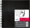 Canson Artist Series Sketchbook, Wirebound Journal, 8x8 inches, 160 Pages (65lb/96g) - Artist Paper for Adults and Students - Graphite, Charcoal, ...