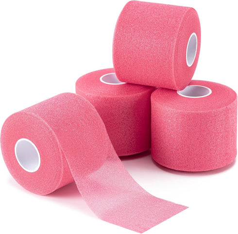 4 Pcs Pre Wrap Athletic Tape, Foam Underwrap Bandage Sports Tape, Wrists Elbow Knees Ankles Tape for Gymnastics Boxing Climbing...