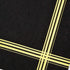 50 Black Gold 3-ply Cocktail Napkins - 5 x 5 Inches, Gold Foil Trim Stripe Bar Napkins for Wedding, Birthday, Graduation, New Year 2024 Decoration...