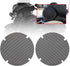 Black Motorcycle Mesh Rear Passenger Speaker Grille Covers for Harley Road Glide Street Glide Electra Glide Ultra Classic Tri Glide Ultra 2014-202...