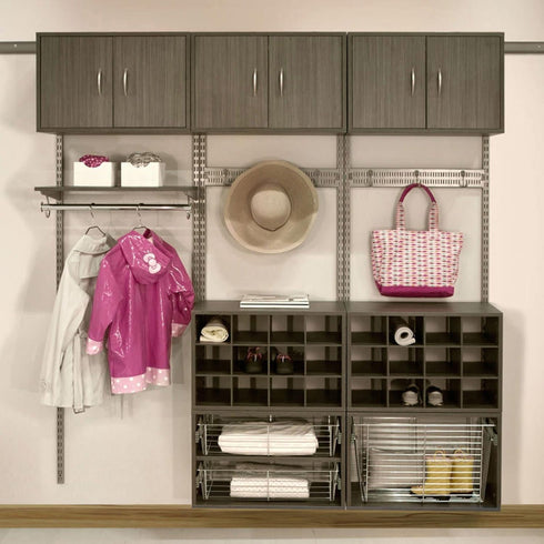freedomRail Rail for freedomRail Closet System, 24-inch - Nickel...
