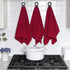 Ritz Premium Hook and Hang Towel, (2-Pack), 18" x 28", Long-Lasting Durable Rubber Hook, Highly Absorbent Super Soft Hand Cloths for Kitchen, Bath...
