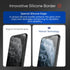 Full Screen Protector for iPhone 11 / XR with Innovative Silicone Border......