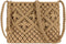 Women Beach Shoulder Bag Woven Crossbody Bag Cotton Crochet Handmade Satchel Handbag Purse Bag for Summer...