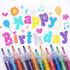 TWOHANDS Glitter Markers,Drawing Pens,Metallic Markers,Water-Based,Washable,12 Colors, DIY Crafts Card Making,Posters,Greeting and Gift Cards 2001...