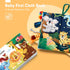 Baby Books 0-6 Months,Infant Tummy Time Toys High Contrast Sensory Baby Toys 6 to 12 Months Touch Feel Book Gift Christmas Stocking Stuffers for B...