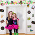 Blulu 80s Party Decorations, 80s Theme Birthday Party Supplies Banners Door Cover Photo Booth Props Hip Hop Backdrop Table Background...