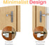 Inaya Child Proof Door Lever Lock (4-Pack) - Door Handle Lock - 3M Adhesive - Minimalist Design - No Drilling Child Safety Door Handle Locks...