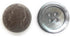 5 Premium Grey Mother of Pearl - Ocean Pearl Buttons Set- Grey Color Shell Sportcoats, Suits, Dres Etcses...