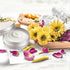 LJY 36 Pieces Round Aluminum Cans Screw Lid Metal Tins Jars Empty Slip Slide Containers, 4oz 2oz & 1oz Mixed Sizes...