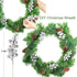 Lvydec 16pcs Christmas Glitter Berries Stems Clearance, 7.8" Artificial Christmas Picks for Christmas Tree Ornaments, DIY Xmas Wreath, Crafts, Hol...