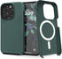 Crave Dual Guard for iPhone 15 Pro Case, Compatible with MagSafe Shockproof Protection Dual Layer Case for Apple iPhone 15 Pro (6.1") - Forest Gre...