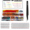 560Pcs Breadboard and Jumper Wire kit PCB Circuit Board Assortment 14 Different Lengths with Tweezers,breadboard and Plastic Box...