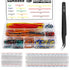 560Pcs Breadboard and Jumper Wire kit PCB Circuit Board Assortment 14 Different Lengths with Tweezers,breadboard and Plastic Box...