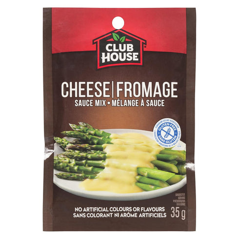 Club House Cheese Sauce Gravy Mix, 35g/1.2oz., Imported from Canada)...