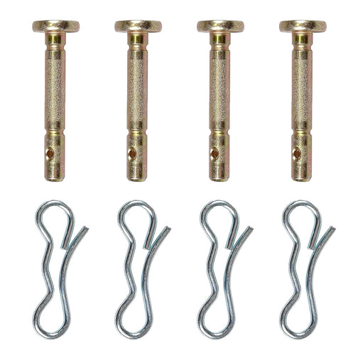 4-Pack 738-04155 Shear Pins and Cotter pins 714-04040 Fits MTD Cub Cadet Craftsman Troy-bilt Snow Throwers...
