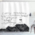 Ambesonne Wording Shower Curtain, Sketchy Mountains Hand Writing Style Letters Purpose Determination Success, Cloth Fabric Bathroom Decor Set with...