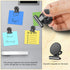 12Pack Fridge Magnets Refrigerator Magnets Magnetic Clips Heavy Duty for Fridge, Clips Magnets Whiteboard Magnets Clips Detailed List Display Pape...