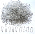 1000Pcs Metal Silver Safety Pins/Bulb Pin/Gourd Pin/Calabash Pin for Clothing Crafting and DIY Home Accessories, Suitable for The Tailor...
