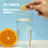 ORZAX Vitamin C 1000mg for Immune Support Supplement - Antioxidant Support - Orange Flavored (20 Effervescent Tablets)...