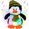 Cuteoy Penguin LED Musical Stuffed Animal Light-up Singing Plush Adjustable Volume Lullaby Plushies Birthday Christmas Toy Gifts for Kids Toddler ...
