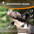 Waterproof Airtag Dog Collar Holder - Fits Up to 1 Inch Collar and Harness, Dustproof, Ultra-Durable, Easy Installation, Damage-Free Design, Black...