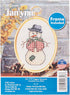 Janlynn 21-1797 14 Count Dapper Snowman Mini Counted Cross Stitch Kit, 3" by 4"...