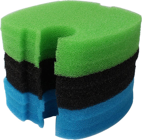 Aquarium Canister Filter Pads Sponges (9 pcs) Replacement for SUNSUN HW-304B/404B/704B/3000 CF500 Filter Pads Bio Sponges...