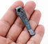 2 Packs Titanium Deep Carry Pocket Clip for Spyderco Para 3, Paramilitary 2, Smock, Delica, Endura and More Models Knives, Colorful Crackle Patter...
