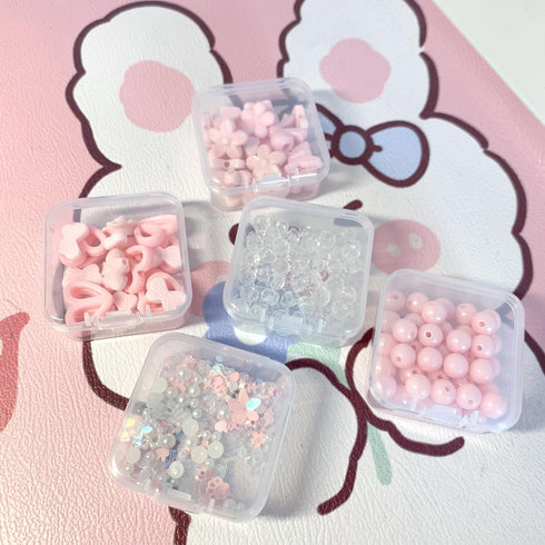 36PCS Clear Plastic Beads Transparent Storage Containers Box Jewelry Hardware Storage Organizer with Lids Square Art Supply Storage Organizer for ...
