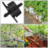 50 Pcs Drip Irrigation Emitters 1/4 Inch 1 GPH Water Tubing Irrigation Tubing Pressure Compensating Dripper Emitters System Drip Tip Constant Flow...
