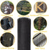 Plastic Chicken Wire Fence Mesh 15.7IN x 10FT Hexagonal Plastic Poultry Netting for Chicken, Black Upgraded Plastic Garden Mesh Fencing for Garden...