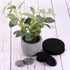 PATIKIL Flower Pot Hole Mesh Pad, 50 Pack 4 Inch Bonsai Plant Bottom Round Mat, Black...