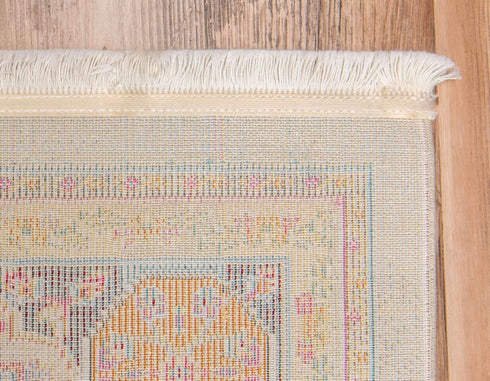 Unique Loom Baracoa Collection Area Rug - Marta (2' 2" x 6' 1" Runner, Multi/ Burgundy)...