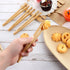 4 Pieces Toaster Tongs, 7 Inch Bamboo Tongs Anti-Slip Wooden Cooking Tongs Small Kitchen Tongs for Serving Food Toaster Fruits Bread Pickles Barbe...