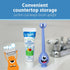 Dr. Brown's ToothScrubber Toothbrush, Three-Sided Toddler Training Toothbrush for Ages 1-4 Years with Suction Cup Base and Color Changing Bristles...