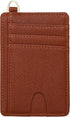 FEITH&FELLY Slim Minimalist Front Pocket Wallet RFID Blocking Credit Card Holder for Men & Women...