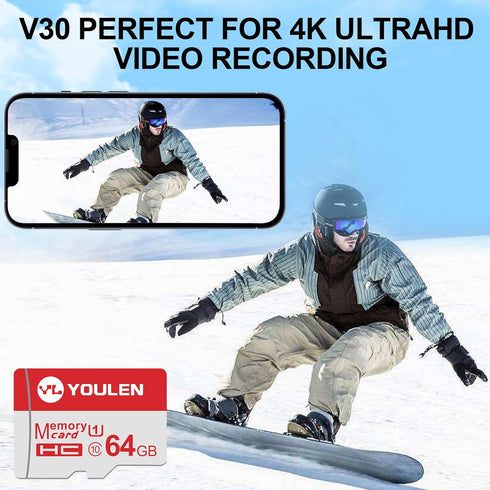 64GB Micro SD Card, High-Speed Memory Cards - Reliable Storage Solutions for Your Devices...