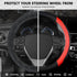 AUTOYOUTH Steering Wheel Cover Universal Fit for Car, Truck, SUV, Van, Breathable Long-Lasting Anti-Slip Microfiber Leather Car Steering Wheel Cov...