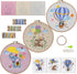 Ebherys Level 3 Hand Embroidery kit for Adults Advanced Level not Cross Stitch 3 Sets a Pack, Needle Threader Wood Hoops DIY Instructions (Lovely ...
