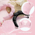 2 Pieces Spa Headbands for Washing Face Puffy Makeup Headband Skincare Headbands Face Wash Terry Cloth HeadBands for Skin Care (Black + Pink)...