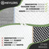 Nevlers 72" x 54" Queen Size Non Slip Mattress Gripper Pad | Open-Weave PVC Foam Non Slip Pad to Keep Bed from Sliding & Movement | Reversible Non...
