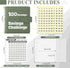 100 Envelopes Money Saving Challenge, Small 1000 Savings Challenge Binder with Cash Envelopes, Budget Binder for Budgeting and Organizing, Easy & ...