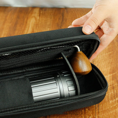Hand Coffee Grinder Case, Manual Coffee Grinder Bag Mesh Design Portable Good Protection Waterproof Neat Storage for Travel...