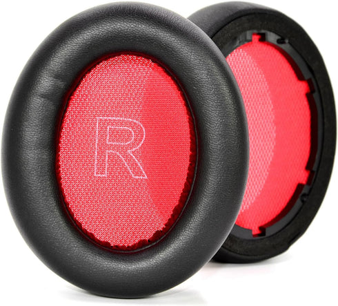 Life Q10 Ear Pads Replacement Ear Cushion Foam Soft Earpads Compatible with Anker Soundcore Life Q10 / Q10 BT Headphones Ear Cushion (Black/Red).....