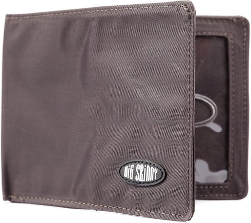 Big Skinny Men's Super Skinny Bi-Fold Slim Wallet, Holds Up to 30 Cards...