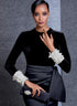 Vogue V1605A5 Women's Close-Fitting Blouse and Wrap Skirt Sewing Patterns, Sizes 6-14...