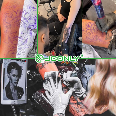 Jconly Transfer Stencils Paper - 20 Sheets Stencils Thermal Stencil Paper 8.5" x 11" Transfer Paper...